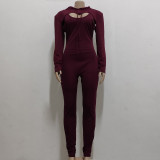 Women Sexy Top and Jumpsuit Set