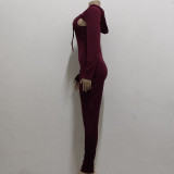 Women Sexy Top and Jumpsuit Set