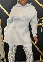 Women casual hooded dress Women casual hooded dress