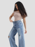 Body Shaping Fitted Clothes Slimming Tight Fitting Solid Color Short Sleeve Bodysuit
