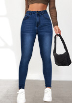 Women autumn stretch Denim Pants