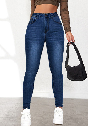 Women autumn stretch Denim Pants