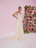 Women Sexy Short Sleeve Lace Mesh Maxi Maternity Dress