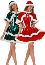 Shawl Girls Christmas Party Costume Cos Uniform Shawl Girls Christmas Party Costume Cos Uniform
