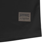 Men's American Solid long-sleeved Casual Basic Button v-neck top