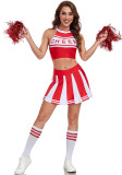 Sexy Football Baby Girl Cheerleader Costume Female Uniform