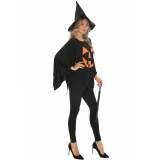 Halloween Costume Cosplay Cloak Pumpkin Witch Costume Magic Girl Costume