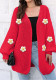 Women's Autumn Winter Knitted Sweater Cardigan Loose Casual Coat