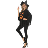 Halloween Costume Cosplay Cloak Pumpkin Witch Costume Magic Girl Costume