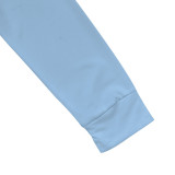 Men's American Solid long-sleeved Casual Basic Button v-neck top