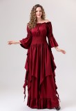 Women Dress Medieval Costume Party Ball Stage Performance Costume