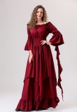 Women Dress Medieval Costume Party Ball Stage Performance Costume