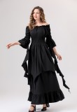 Women Dress Medieval Costume Party Ball Stage Performance Costume