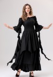 Women Dress Medieval Costume Party Ball Stage Performance Costume