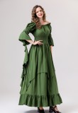 Women Dress Medieval Costume Party Ball Stage Performance Costume