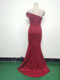Women Off Shoulder Formal Party Evening Dress