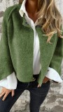 Women Long-sleeved Crop Jacket