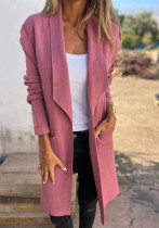 Women Turndown Collar Knitting Jacket Women Turndown Collar Knitting Jacket