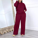 Women Casual Hoodies and Pant Two Piece Set
