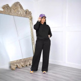 Women Casual Hoodies and Pant Two Piece Set