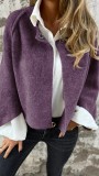 Women Long-sleeved Crop Jacket