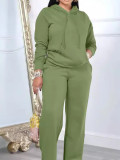 Women Casual Hoodies and Pant Two Piece Set