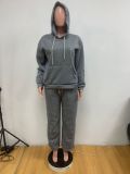 Women Casual Hoodies and Pant Two Piece Set