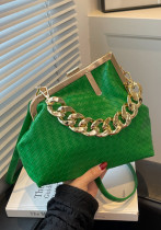 Women's Fashion Solid Color Shoulder Bag