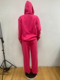 Women Casual Hoodies and Pant Two Piece Set
