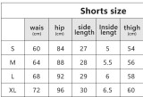 High Waist High Stretch Bodycon Summer Black Casual Shorts