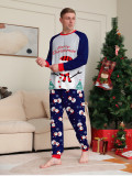 Christmas Family Wear White Snowman Pajama Set