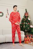 Christmas Family Wear Christmas Tree Snowman Deer Print Pajama Set
