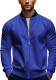 Autumn Stand Collar Men's American Zipper Long-Sleeved Baseball Jacket