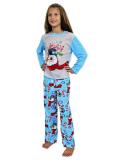 Christmas Family Wear Printed Long Sleeve Pajama Set