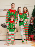 Christmas Family Wear Elf Print Pajama Set