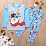 Christmas Family Wear Printed Long Sleeve Pajama Set