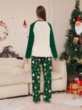 Christmas Family Wear Round Neck Print Pajama Set
