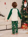 Christmas Family Wear Round Neck Print Pajama Set
