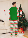 Christmas Family Wear Elf Print Pajama Set