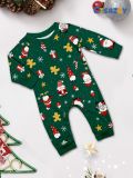 Christmas Family Wear Round Neck Print Pajama Set