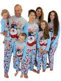 Christmas Family Wear Printed Long Sleeve Pajama Set