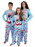 Christmas Family Wear Printed Long Sleeve Pajama Set