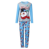 Christmas Family Wear Printed Long Sleeve Pajama Set