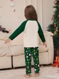 Christmas Family Wear Round Neck Print Pajama Set
