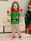 Christmas Family Wear Elf Print Pajama Set