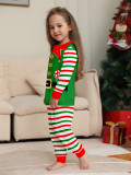 Christmas Family Wear Elf Print Pajama Set