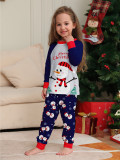 Christmas Family Wear White Snowman Pajama Set
