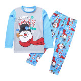 Christmas Family Wear Printed Long Sleeve Pajama Set