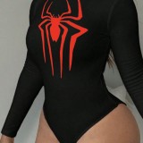 Women sexy bikini Backless long-sleeved one-piece swimsuit