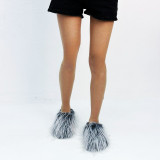 Plush Slippers For Men And Women Autumn Winter Slip-On Shoes